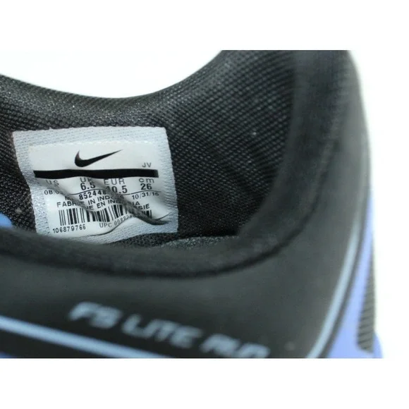 Nike FS Lite Run Womens Size 9 Black Blue Running Walking Shoes 852448-006 - Picture 8 of 10